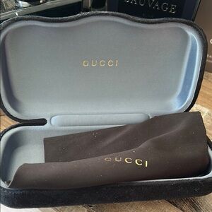 Gucci Black Sunglasses Case